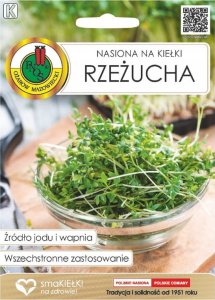 Nasiona na kiełki Rzeżucha 30g Bogactwo witamin i minerałów 1