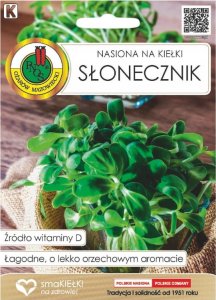 Nasiona na kiełki Słonecznik 40g Łagodny smak 1