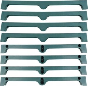 Miniszklarnia balkonowa ogrodowa z pólkami 69x49x25cm Zielona na warzywa 9