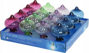 Kaemingk Żarówka solarna plastikowa 7,7x11,7cm Lampka wisząca z ciepłym światłem 4