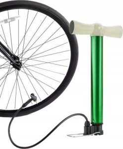 Pompka rowerowa z wężykiem nożna do roweru 7