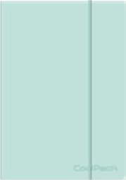 COOLPACK - BRULION A5 Z GUMKĄ - PASTEL / POWDER MINT 1