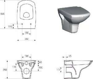 S-CER 102 / MASMA / CARINA , HALL ,SENSO / DESKA DUROPLAST WO ŁW / 42