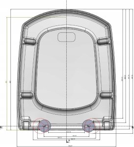 S-CER 102 / MASMA / CARINA , HALL ,SENSO / DESKA DUROPLAST WO ŁW / 45
