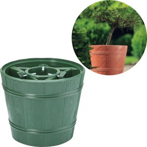 Doniczka z uchwytem na pień, na rośliny drzewiaste. mini drzewka, cyprysiki Stojak 4