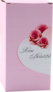 Wieczna Róża w Kopule z Oświetleniem LED Czerwona 21x11cm 4