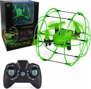 Dron W Kuli Grawitacyjna Zabawka Zdalnie Sterowana 2W1 Led Pilot 1