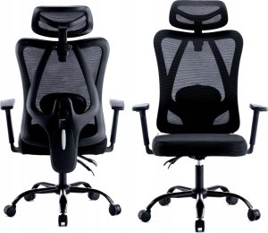 Krzesło biurowe Mozos ERGO-X Czarne 2