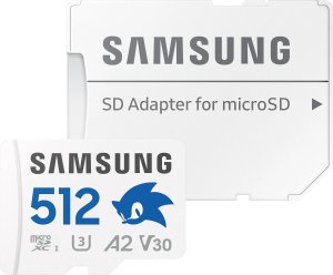 Karta Samsung  Pro Plus Sonic The Hedgehog MicroSDXC 512 GB Class 10 UHS-I/U3 A2 V30 (MB-MD512SA/LC1) 2