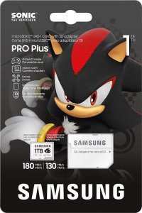 Karta Samsung  Pro Plus Sonic The Hedgehog MicroSDXC 1 TB Class 10 UHS-I/U3 A2 V30 (MB-MD1T0SA/LC1) 3