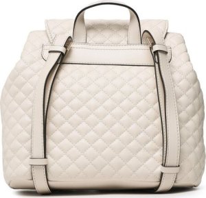 Guess, Adam Flap, Polyurethane, Textile Backpack, Stone, For Women For Women 4