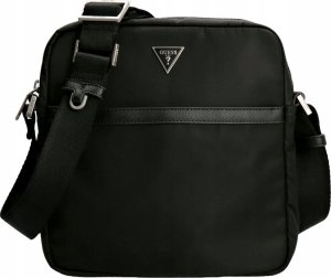 Guess, Certosa, Polyurethane, Textile Bag, Black, HMECRNP2258BLA, For Men, 22 x 5 x 23.5 cm For Men 1