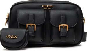 Guess, Zadie, Synthetic Leather, Textile Bag, Black, HWVB84, For Women, 27 x 18 x 6 cm For Women 1