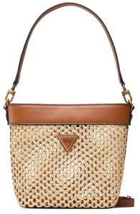 Guess, Vikky, Textile Bag, Tote, Cognac, For Women For Women 1