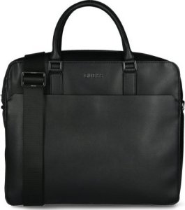 Guess, Scala, Ecological leather, Textile Briefcase, Computer, Black, 36 x 29 x 9 cm, For Men For Men 1