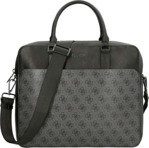 Guess, Vezzola, Polyurethane, Textile Briefcase, Computer, Black, 35 x 29 x 9 cm, For Men For Men 1