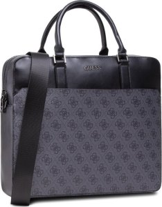 Guess, Vezzola, Polyurethane, Textile Briefcase, Computer, Black, 35 x 29 x 9 cm, For Men For Men 2
