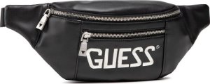Guess, Salameda, Leather, Textile Fanny Pack, Black, 29,5/39 x 14 x 7 cm, For Men For Men 1