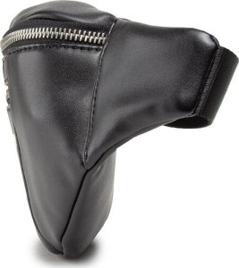 Guess, Salameda, Leather, Textile Fanny Pack, Black, 29,5/39 x 14 x 7 cm, For Men For Men 3