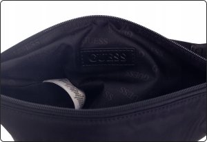 Guess, Quatro, Textile Fanny Pack, Black, 19/28.5 x 17 x 4 cm, For Men For Men 5