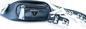 Guess, Quatro, Textile Fanny Pack, Black, 19/28.5 x 17 x 4 cm, For Men For Men 6