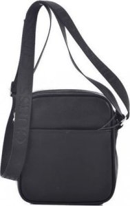 Guess, Scala, Mini, Textile Crossbody Bag, Black, For Men For Men 3
