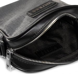 Guess, Dan, Document Holder, Textile Crossbody Bag, Black, HMDLJCP0317, For Men For Men 3