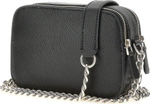 Guess, Noelle, Textile Crossbody Bag, Black, HWZG78, For Women For Women 2