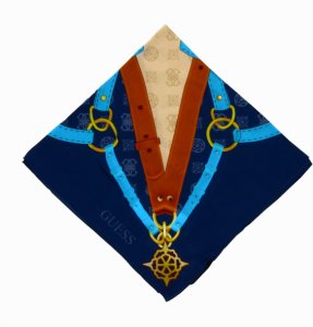 Guess, Guess, Textile Scarf, AW9067VIS03BLM, For Women For Women 1