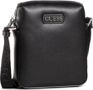 Guess, Dan, Document Holder, Leather Crossbody Bag, Black, Mini, For Men For Men 1