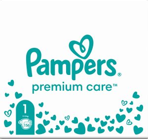 Pampers Premium Care 1, 2-5 kg, 156 szt. 7
