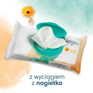 Pampers Harmonie Protect & Care Chusteczki nawilżane 9x44 szt. 2