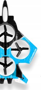 Samolot zdalnie sterowany Jokomisiada Samolot Latający Zdalnie Sterowany Ręką + Pilot Rc 7