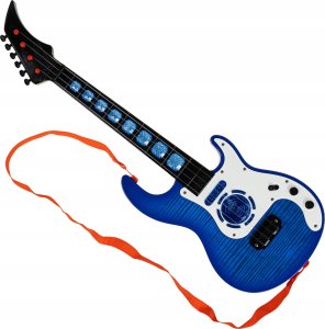 Gitara Strunowa Rockowa 4 Struny 52 Cm Instrument Do Nauki Gry Dla Dzieci 3