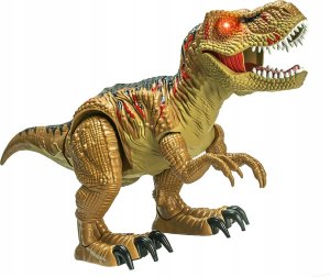 Dinozaur Sterowany Pilotem Dla Dzieci T-Rex Rc Chodzi Ryczy Tańczy Led 11
