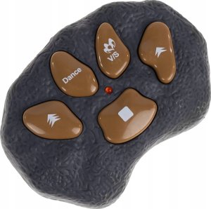 Dinozaur Sterowany Pilotem Dla Dzieci T-Rex Rc Chodzi Ryczy Tańczy Led 14