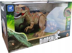 Dinozaur Sterowany Pilotem Dla Dzieci T-Rex Rc Chodzi Ryczy Tańczy Led 16