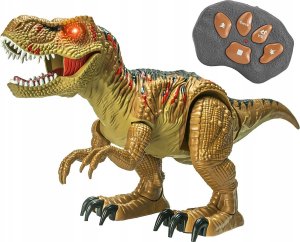Dinozaur Sterowany Pilotem Dla Dzieci T-Rex Rc Chodzi Ryczy Tańczy Led 9