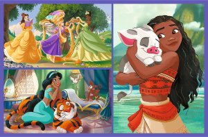 Trefl Puzzle Disney Bajkowe dni 2x70 elementów (34440) 2