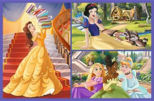 Trefl Puzzle Disney Bajkowe dni 2x70 elementów (34440) 3