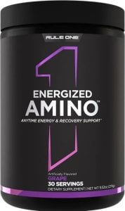 Rule One - Aminokwasy, Energized Amino, Winogrono, Proszek 270g 1