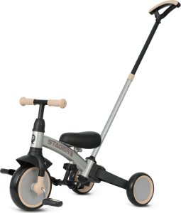 Qplay Rowerek Trójkołowy Stager 3w1 Silver 1
