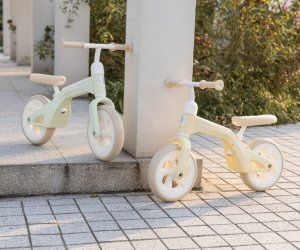 Qplay Rowerek Biegowy Tech Cream 14