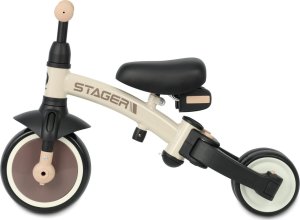 Qplay Rowerek Trójkołowy Stager 3w1 Brown 9