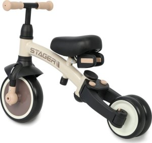 Qplay Rowerek Trójkołowy Stager 3w1 Brown 10