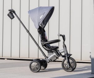 Qplay Rowerek Trójkołowy Elite Platinum Grey 11