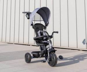 Qplay Rowerek Trójkołowy Elite Platinum Grey 12