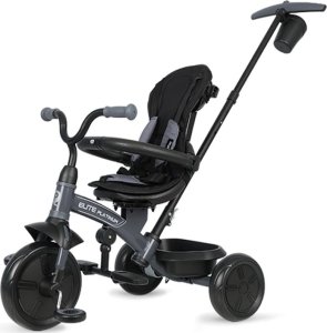 Qplay Rowerek Trójkołowy Elite Platinum Grey 4