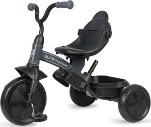 Qplay Rowerek Trójkołowy Elite Platinum Grey 6