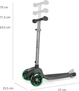 Hulajnoga Qplay Hulajnoga Future Eco* New Green 12